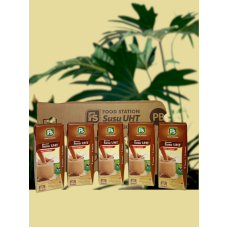 Susu UHT Food Station Cokelat 1 Kardus Ukuran 200 ML