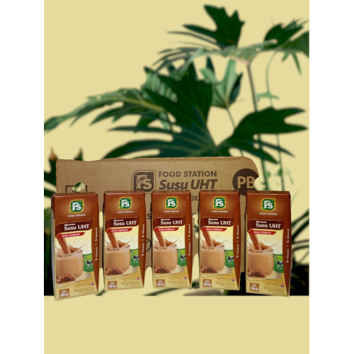 Susu UHT Food Station Cokelat 200 ML